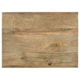 Benton Rectangular Solid Wood End Table Natural - Tampa Furniture Outlet