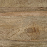 Benton 2-piece Solid Mango Coffee and End Table Set Natural - Tampa Furniture Outlet