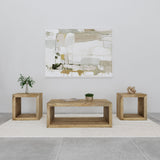 Tampa Furniture Outlet - Coaster - Benton 3-piece Solid Mango Coffee and End Table Set Natural - 704838-S3