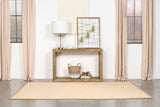 Benton Rectangular Solid Wood Sofa Console Table Natural - Tampa Furniture Outlet