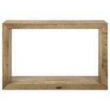 Benton Rectangular Solid Wood Sofa Console Table Natural - Tampa Furniture Outlet