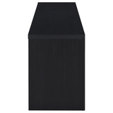 Rutland 59-inch 3-drawer TV Stand Media Console Black - Tampa Furniture Outlet