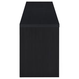 Rutland 59-inch 3-drawer TV Stand Media Console Black - Tampa Furniture Outlet