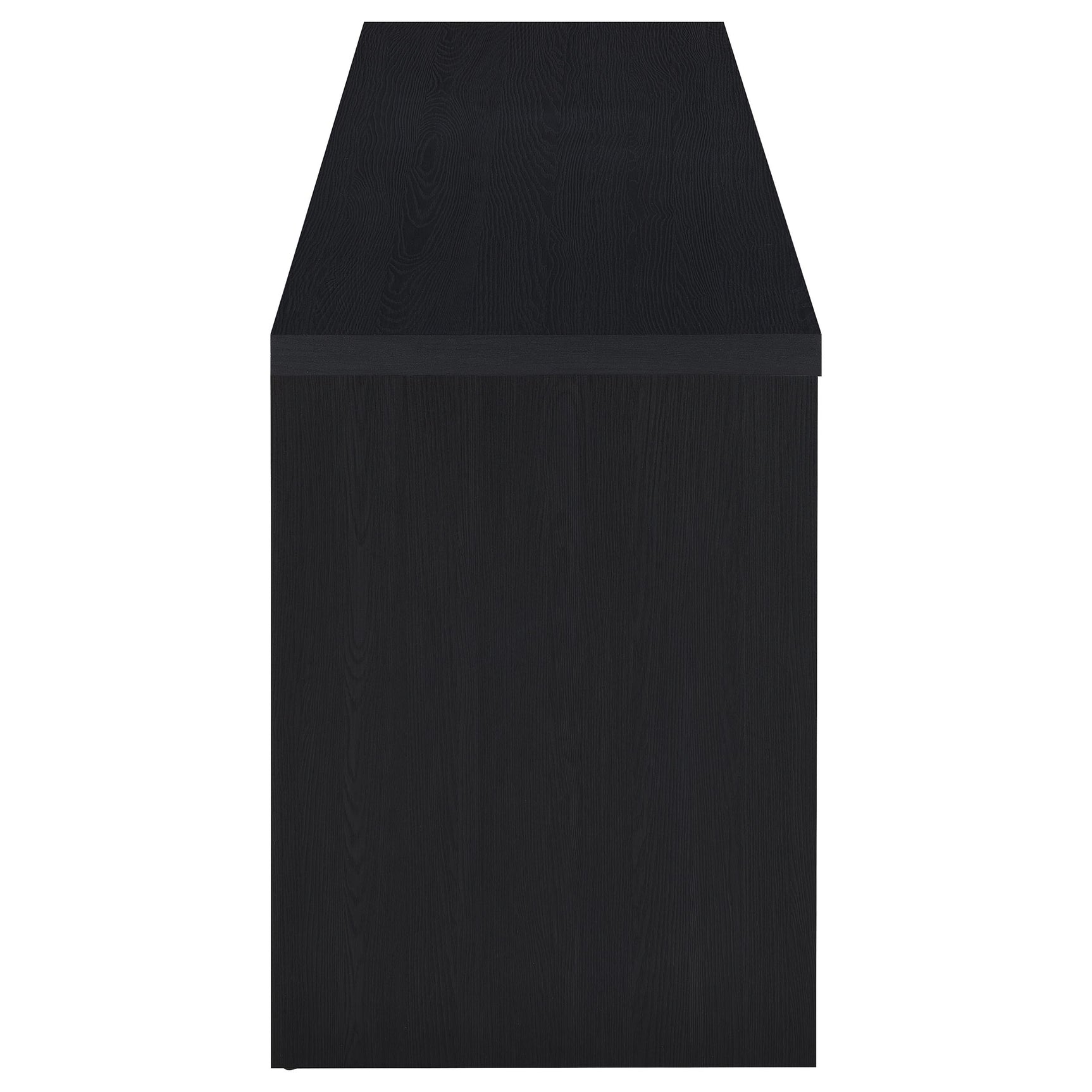 Rutland 59-inch 3-drawer TV Stand Media Console Black - Tampa Furniture Outlet