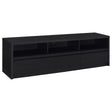 Tampa Furniture Outlet - Coaster - Rutland 78-inch 3-drawer TV Stand Media Console Black - 705803