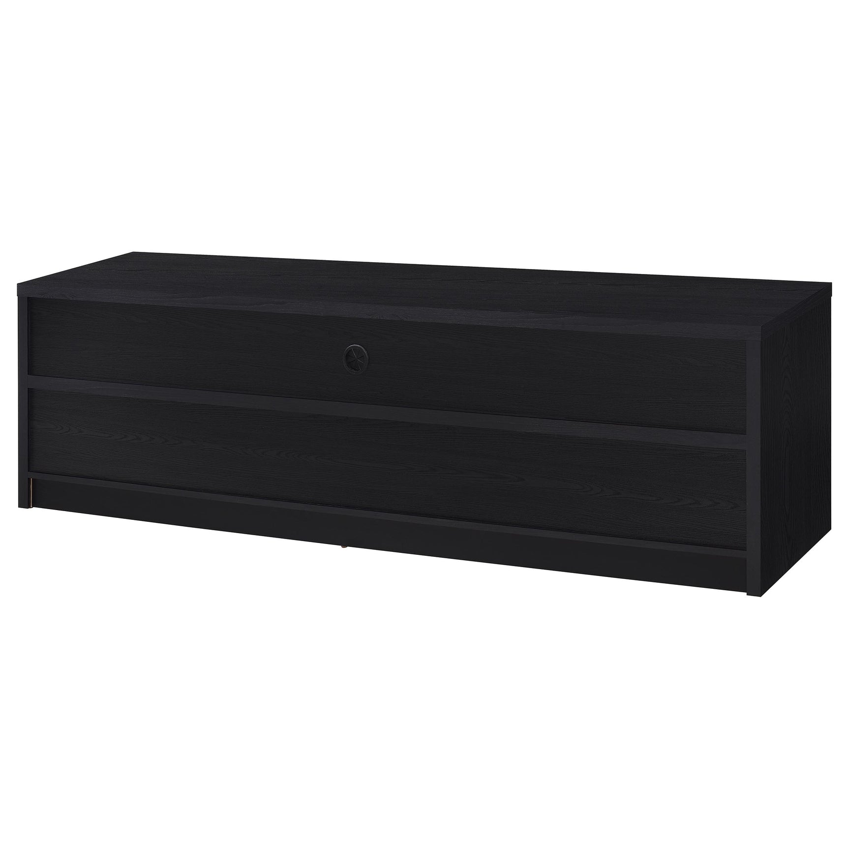 Rutland 78-inch 3-drawer TV Stand Media Console Black - Tampa Furniture Outlet