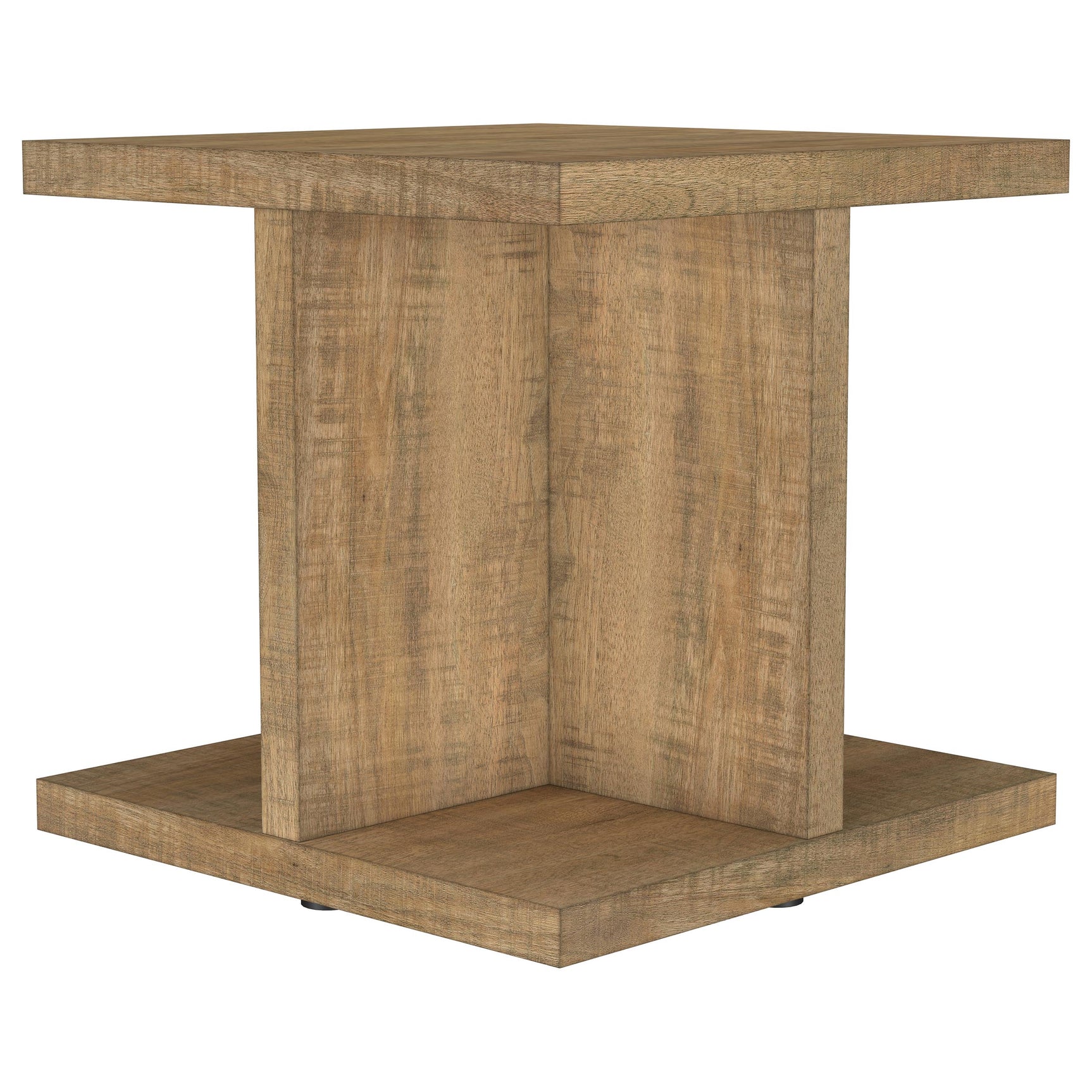 Cortona 3-piece Coffee and End Table Set Mango - Tampa Furniture Outlet