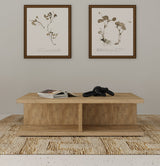Cortona Square Engineered Wood Cocktail Coffee Table Mango - Tampa Furniture Outlet