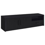 Tampa Furniture Outlet - Coaster - Murray 70-inch 2-door TV Stand Media Console Black - 706213