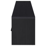 Murray 70-inch 2-door TV Stand Media Console Black - Tampa Furniture Outlet