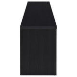 Winfield 60-inch 2-door TV Stand Media Console Black - Tampa Furniture Outlet