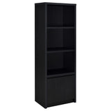 Winfield 3-piece Entertainment Center 78-inch TV Stand Black - Tampa Furniture Outlet