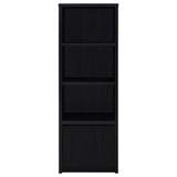 Winfield 3-piece Entertainment Center 78-inch TV Stand Black - Tampa Furniture Outlet