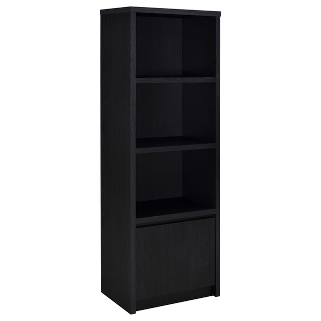 Tampa Furniture Outlet - Coaster - Winfield 3-shelf Media Tower Entertainment Pier Black - 706224