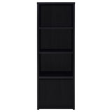 Winfield 3-shelf Media Tower Entertainment Pier Black - Tampa Furniture Outlet