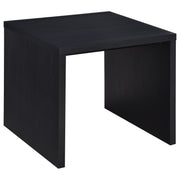 Tampa Furniture Outlet - Coaster - Knapp Engineered Wood Square Side End Table Black - 706227