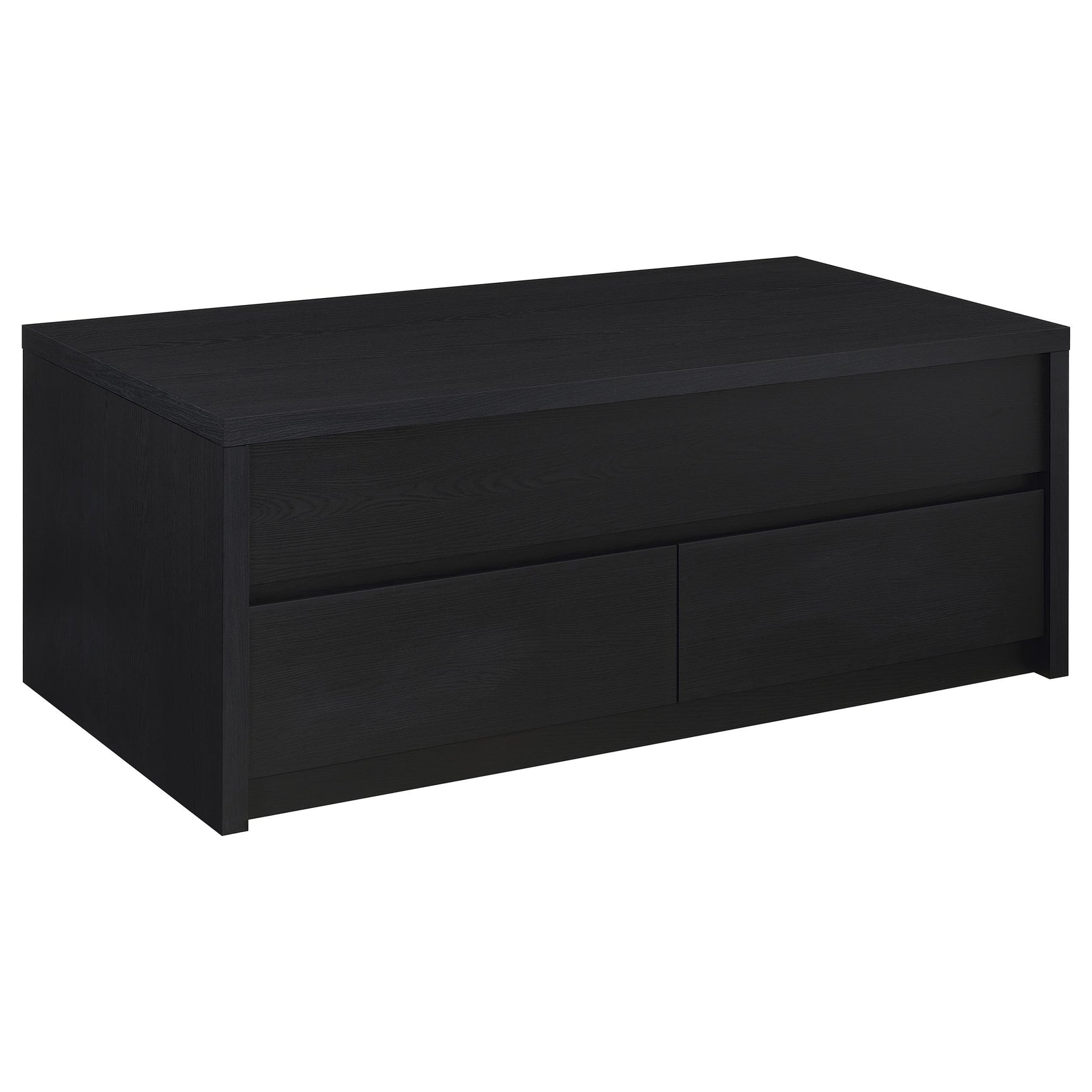 Knapp 2-piece Lift Top Coffee Table Set Black - Tampa Furniture Outlet