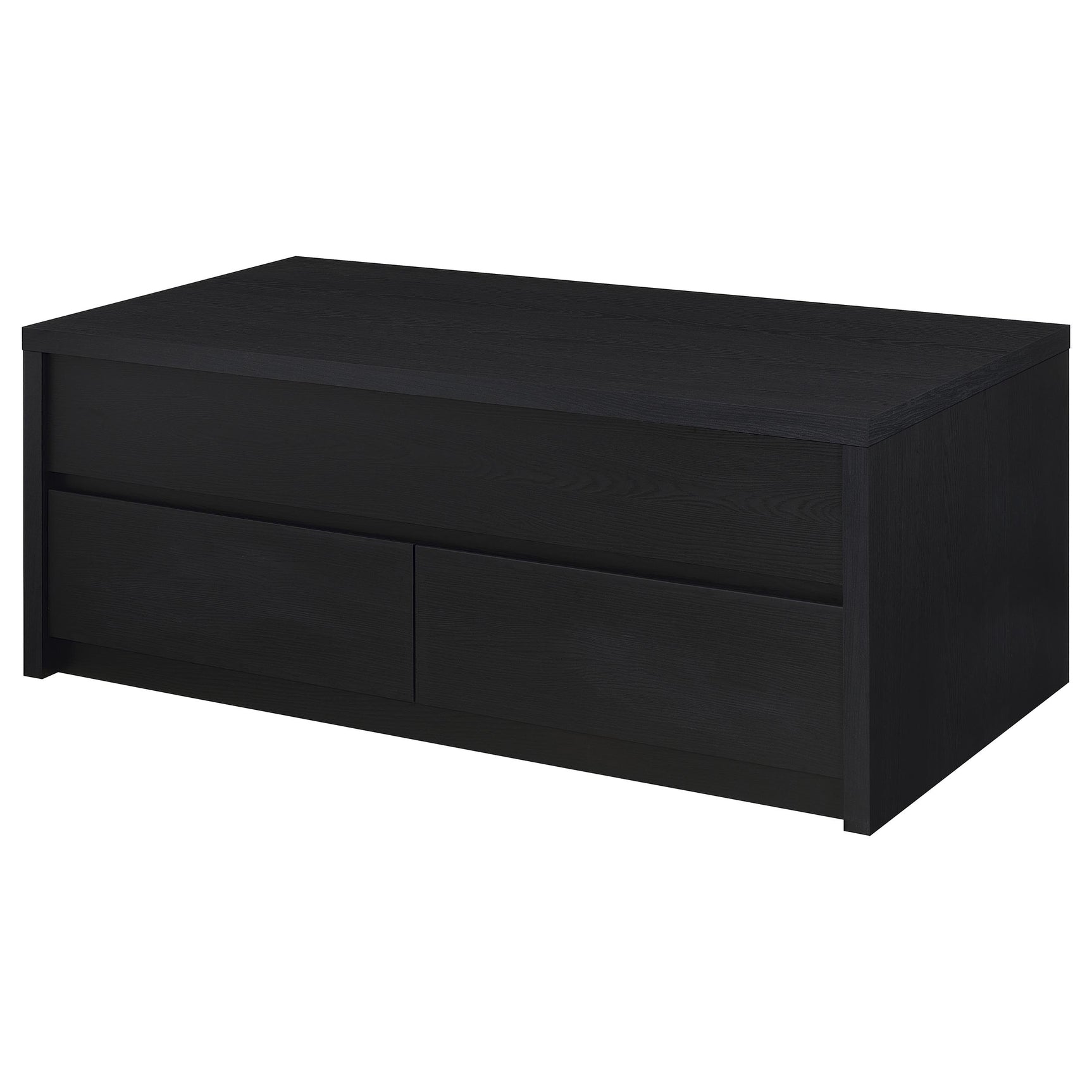 Knapp 2-piece Lift Top Coffee Table Set Black - Tampa Furniture Outlet
