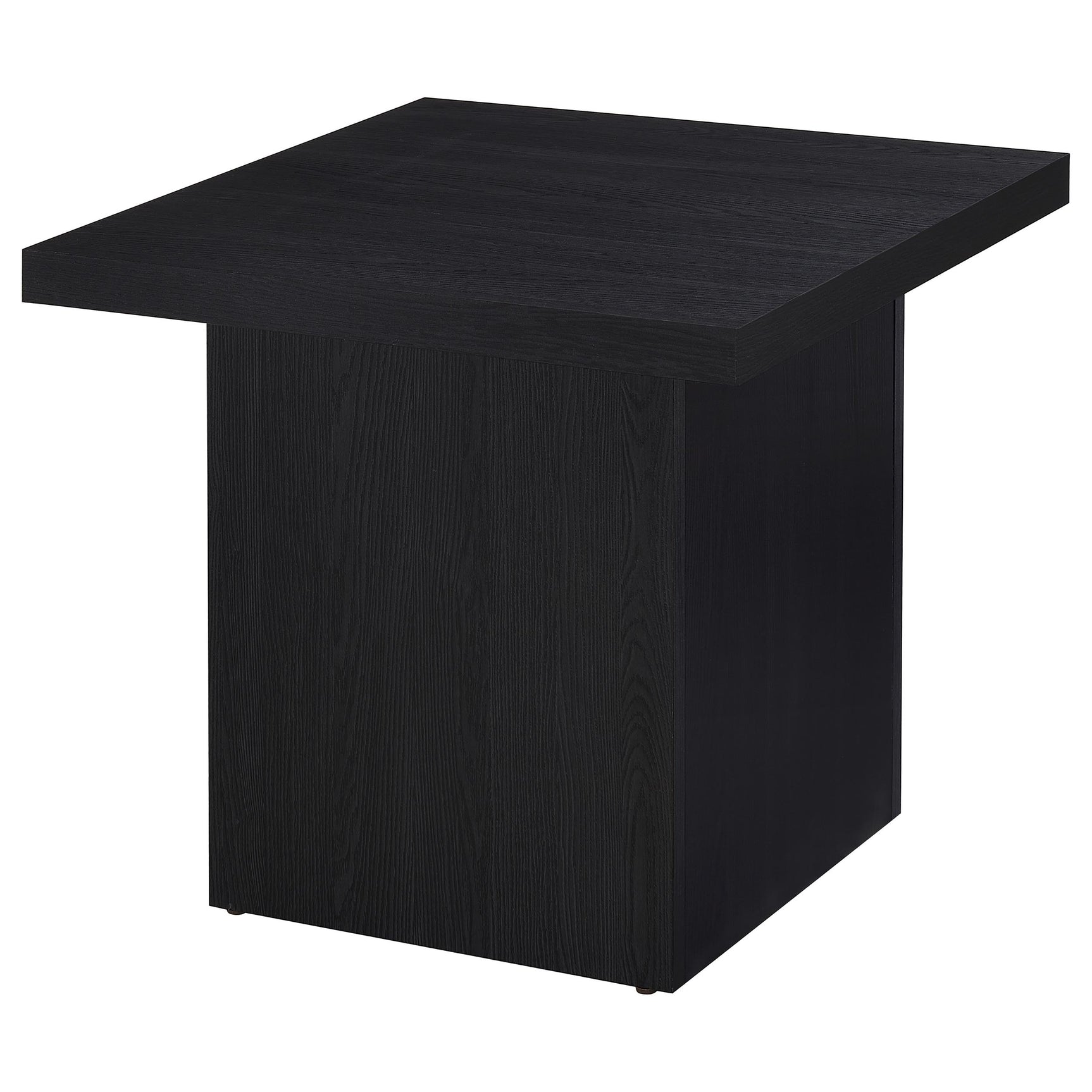 Max 2-piece Rectangular Coffee and End Table Set Black - Tampa Furniture Outlet
