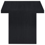 Max 2-piece Rectangular Coffee and End Table Set Black - Tampa Furniture Outlet