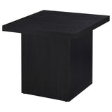 Max 3-piece Rectangular Coffee and End Table Set Black - Tampa Furniture Outlet