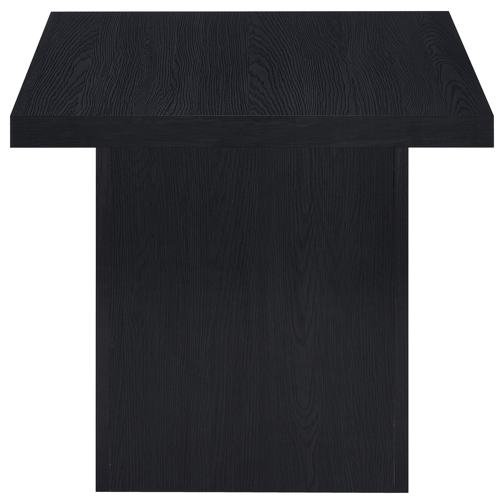 Max 3-piece Rectangular Coffee and End Table Set Black - Tampa Furniture Outlet