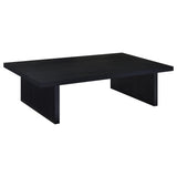 Max 3-piece Rectangular Coffee and End Table Set Black - Tampa Furniture Outlet