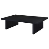 Max 3-piece Rectangular Coffee and End Table Set Black - Tampa Furniture Outlet