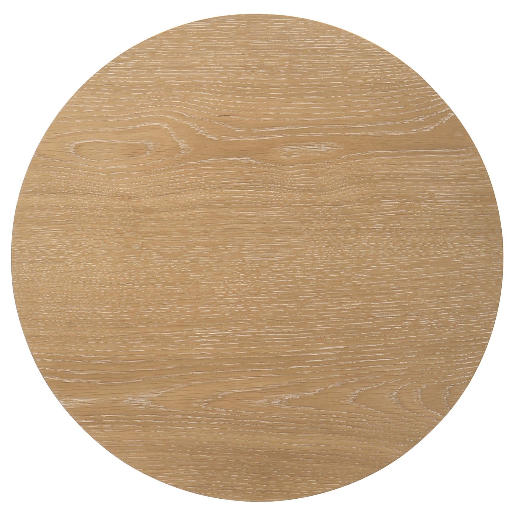 Ottowa 3-piece Round Wood Coffee Table Set Light Oak