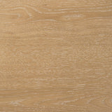 Ottowa 36-inch Round Wood Cocktail Coffee Table Light Oak