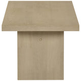 Decker Square Occasional Side End Table Natural Oak