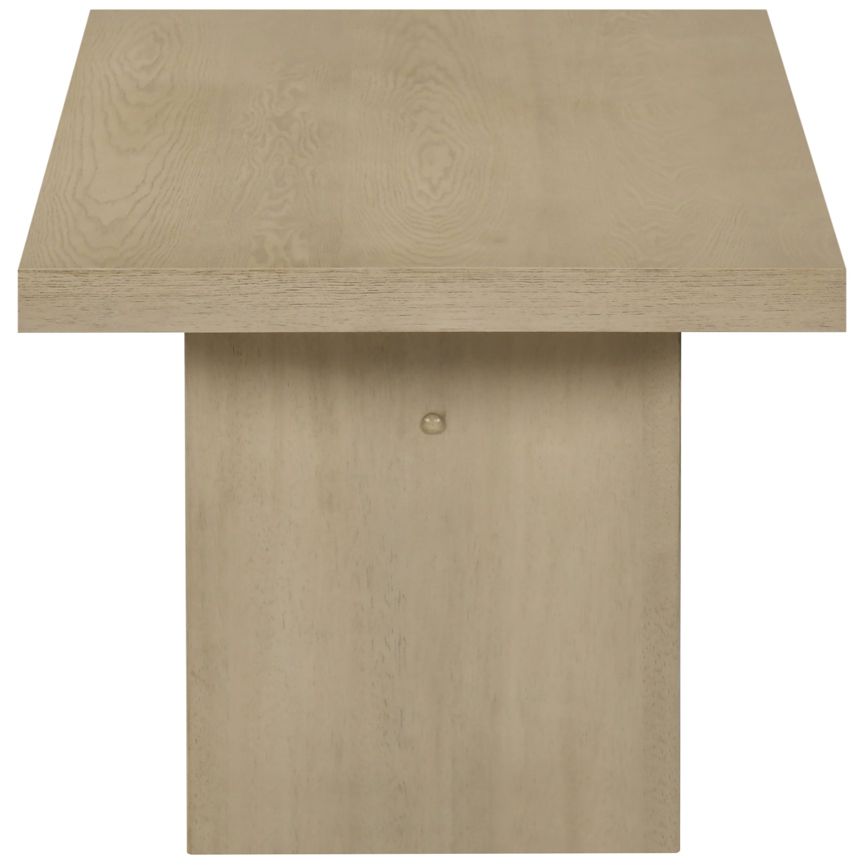 Decker Square Occasional Side End Table Natural Oak