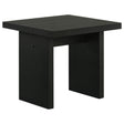 Tampa Furniture Outlet - Coaster - Decker Square Occasional Side End Table Black - 706477