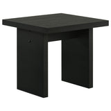 Tampa Furniture Outlet - Coaster - Decker Square Occasional Side End Table Black - 706477