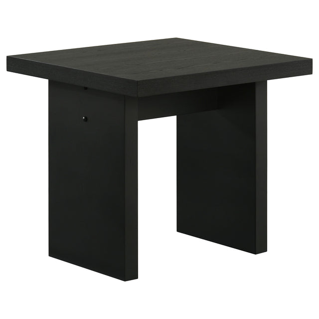 Tampa Furniture Outlet - Coaster - Decker Square Occasional Side End Table Black - 706477