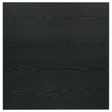 Decker Square Occasional Side End Table Black
