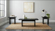 Tampa Furniture Outlet - Coaster - Decker 3-piece Coffee and End Table Set Black - 706478-S3