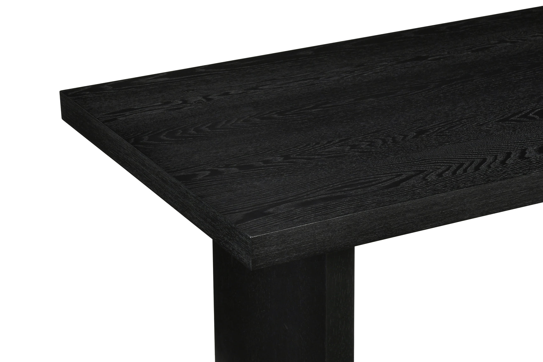 Decker 47-Inch Rectangular Cocktail Coffee Table Black