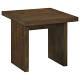 Tampa Furniture Outlet - Coaster - Decker Square Occasional Side End Table Walnut - 706487