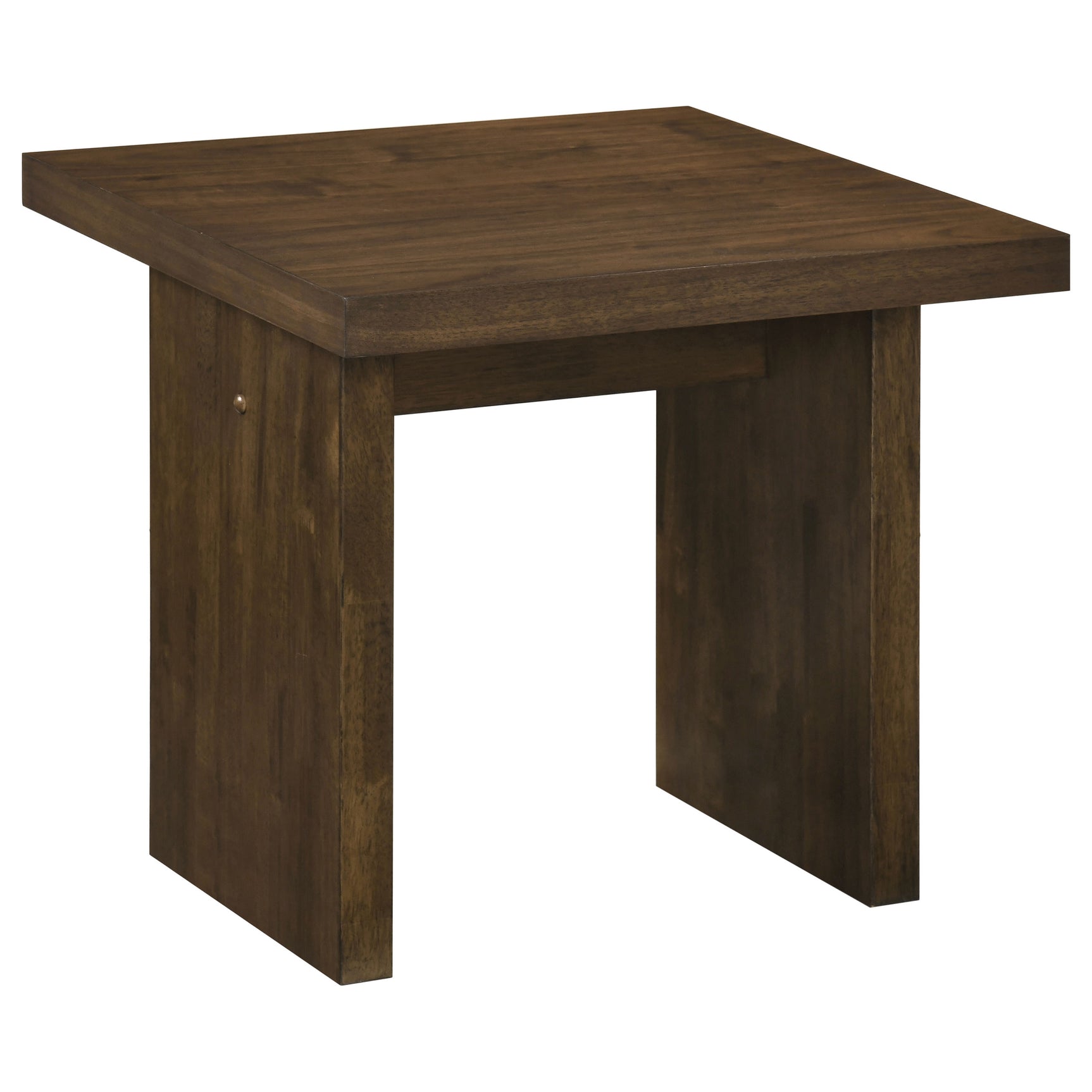 Tampa Furniture Outlet - Coaster - Decker Square Occasional Side End Table Walnut - 706487