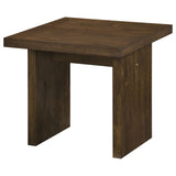 Decker Square Occasional Side End Table Walnut