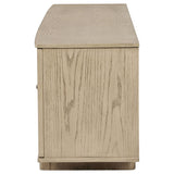 Kailani 79-inch 4-door Cane TV Stand Media Console Beige Oak