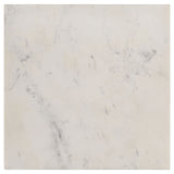 Tobin Square Marble Top End Table White and Black - Tampa Furniture Outlet