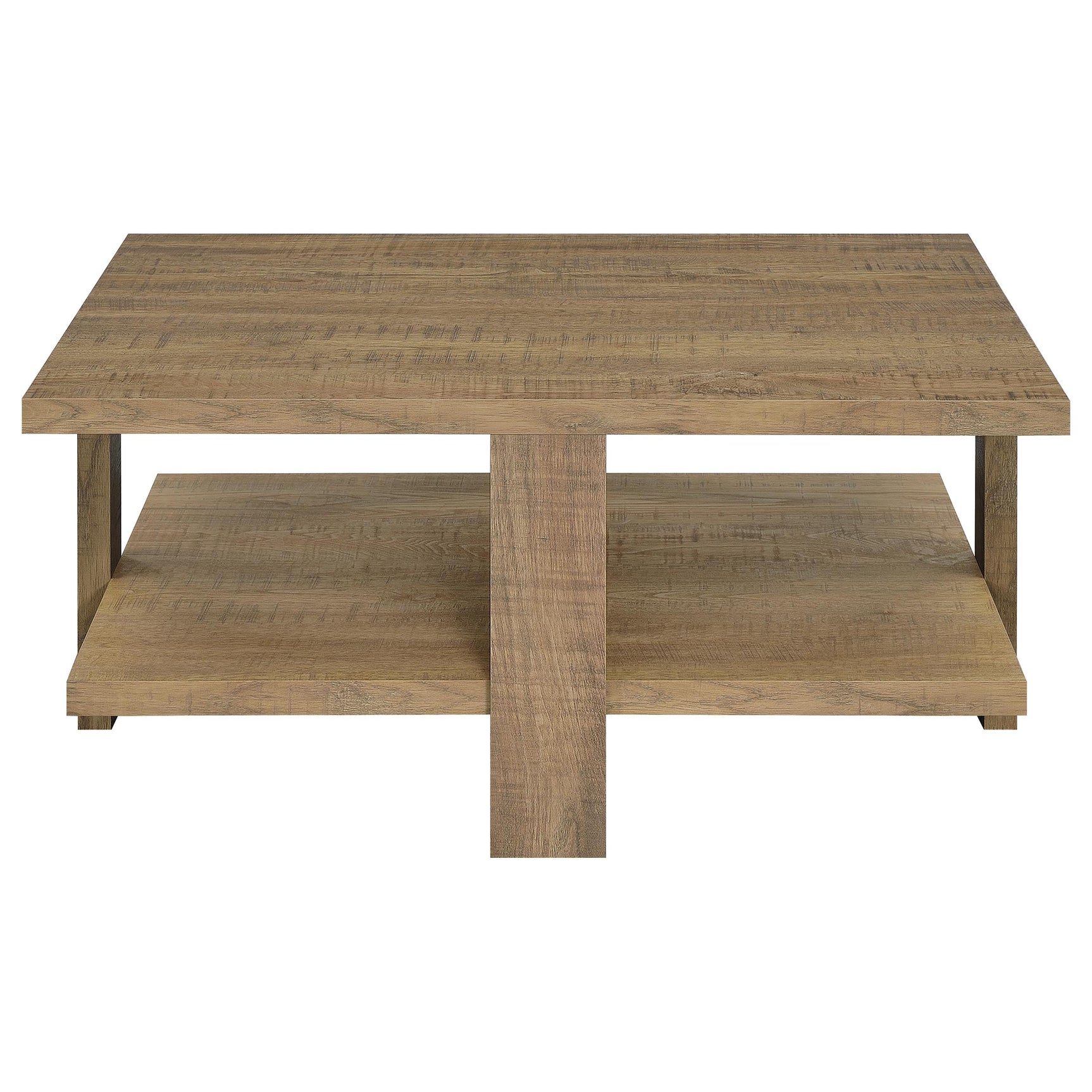 Dawn 2-piece Round Coffee and End Table Set Mango Brown - Tampa Furniture Outlet