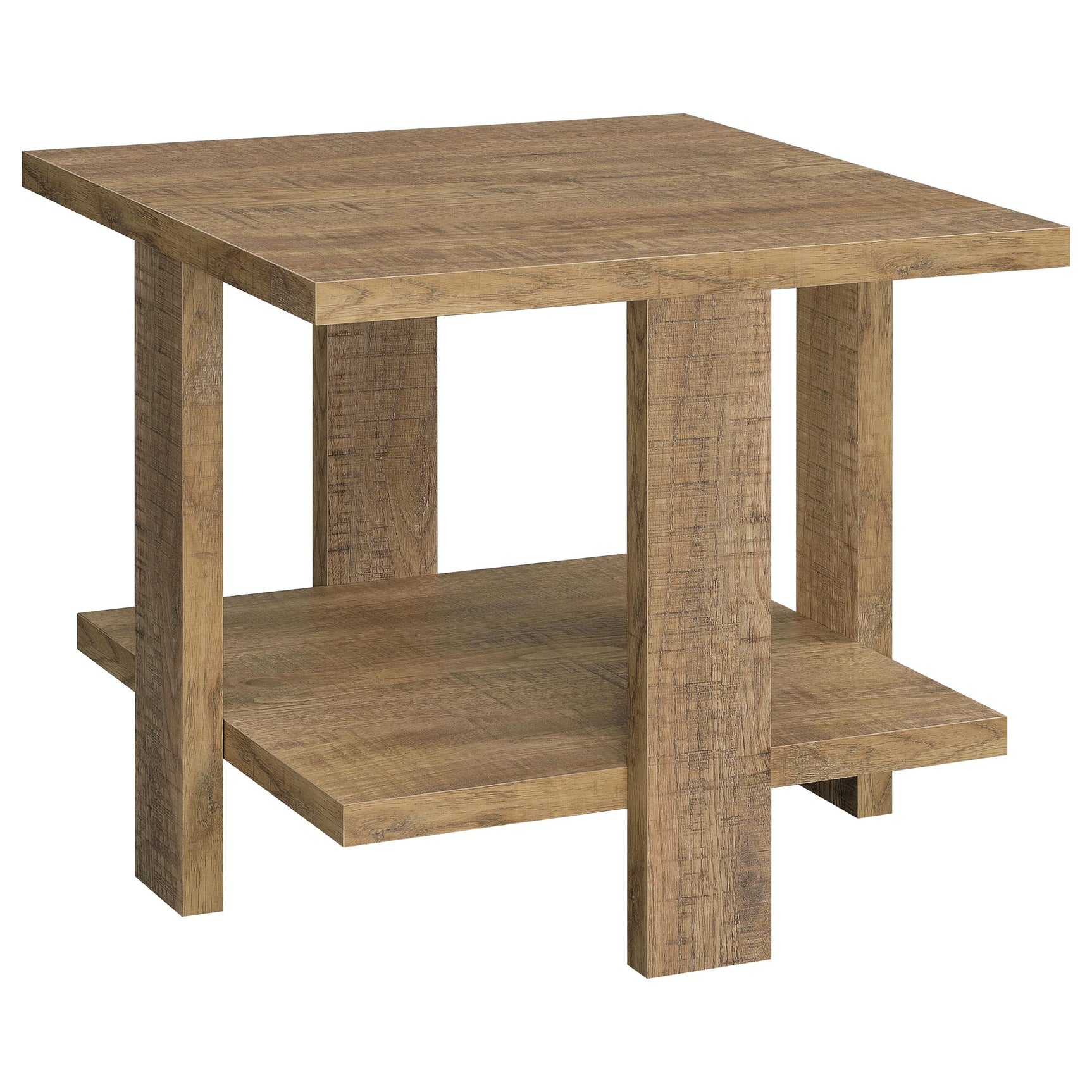 Dawn 3-piece Round Coffee and End Table Set Mango Brown - Tampa Furniture Outlet