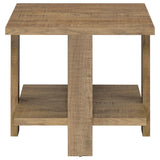 Dawn 3-piece Round Coffee and End Table Set Mango Brown - Tampa Furniture Outlet