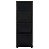 Jupiter 3-shelf Engineered Wood Media Tower Black - Tampa Furniture Outlet
