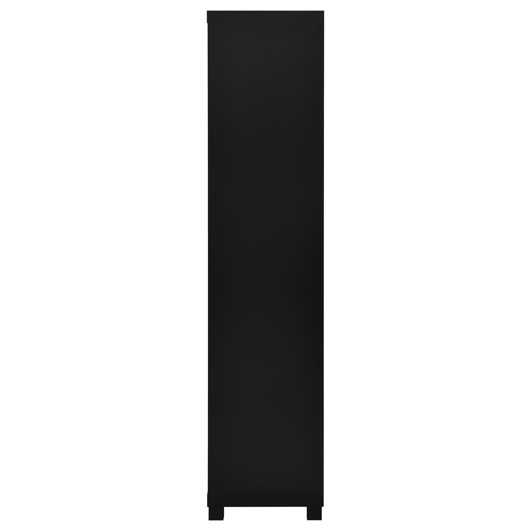 Jupiter 3-shelf Engineered Wood Media Tower Black - Tampa Furniture Outlet