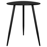 Odessa Triangular Solid Wood End Table Black - Tampa Furniture Outlet