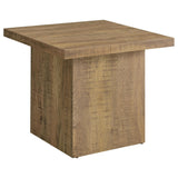 Devar 3-piece Square Coffee and End Table Set Mango - Tampa Furniture Outlet